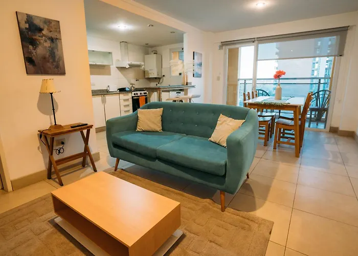 Apart centrico 2 dorm balcon con parrilla opcion cochera