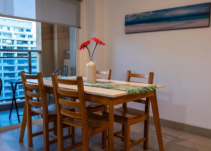 Apart centrico 2 dorm balcon con parrilla opcion cochera